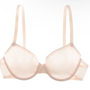 Cuup bra The Demi 38E cream mesh